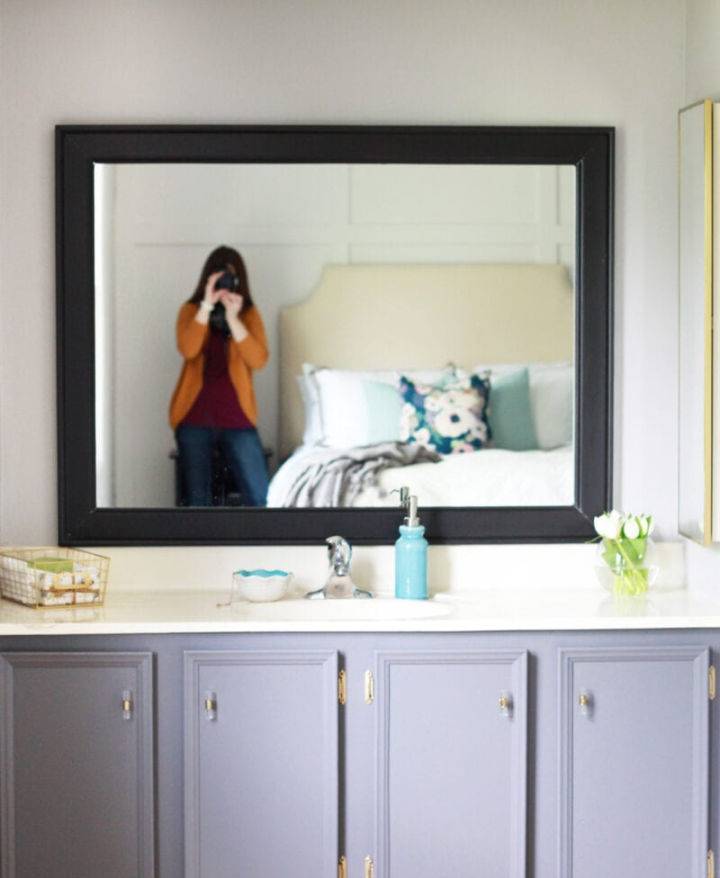 How to Create a Picture Frame Mirror