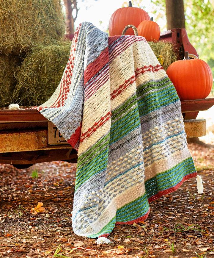 How to Crochet Lola Blanket Free Pattern