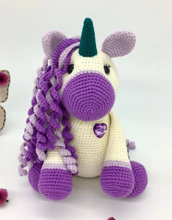 How to Crochet a Unicorn Free Pattern