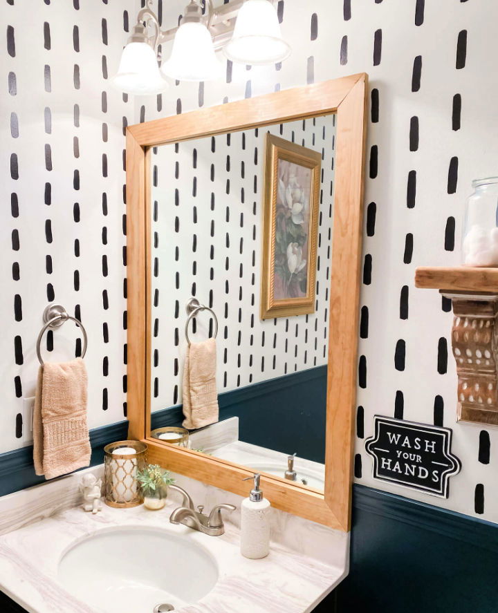 How to Frame a Bathroom Mirror