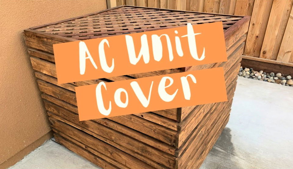 How to Hide AC Units With Wood