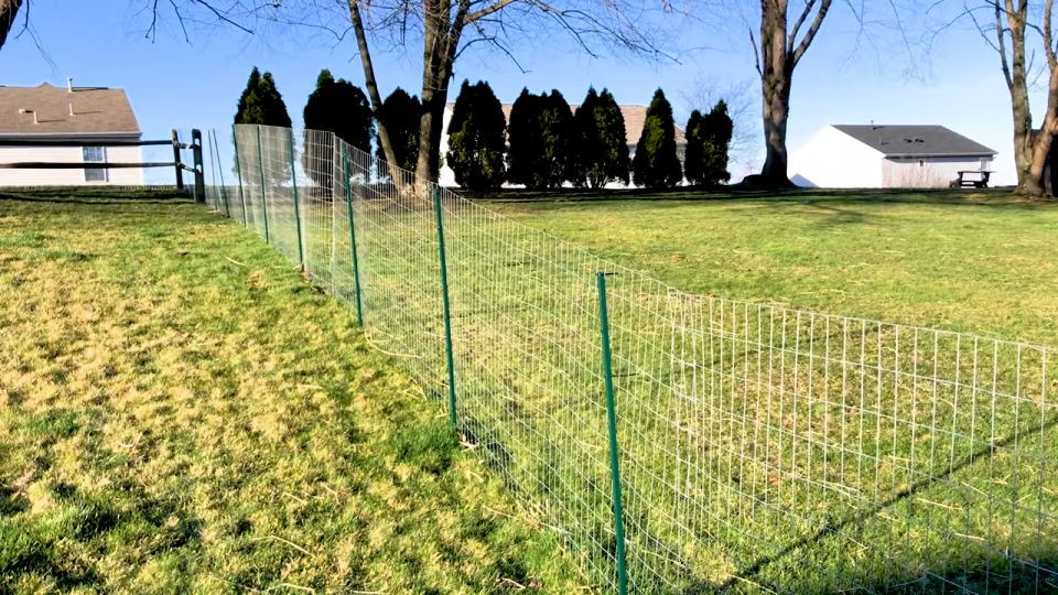 How to Install a Welded Wire Fence