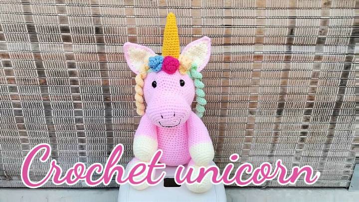 How to Make Crochet Unicorn Free Pattern