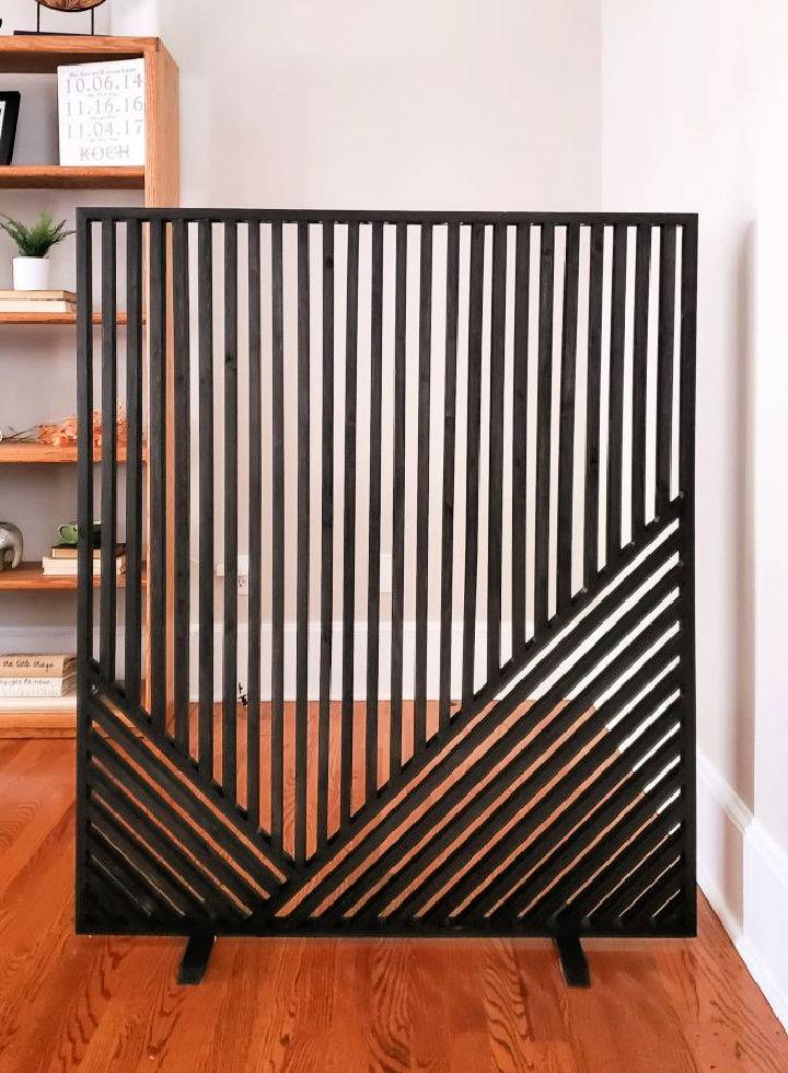 How to Make Geometric Room Divider