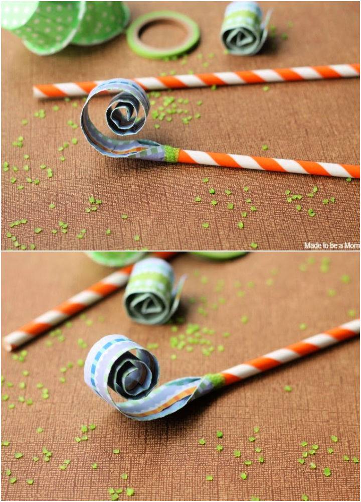 How to Make Paper Straw Blowers