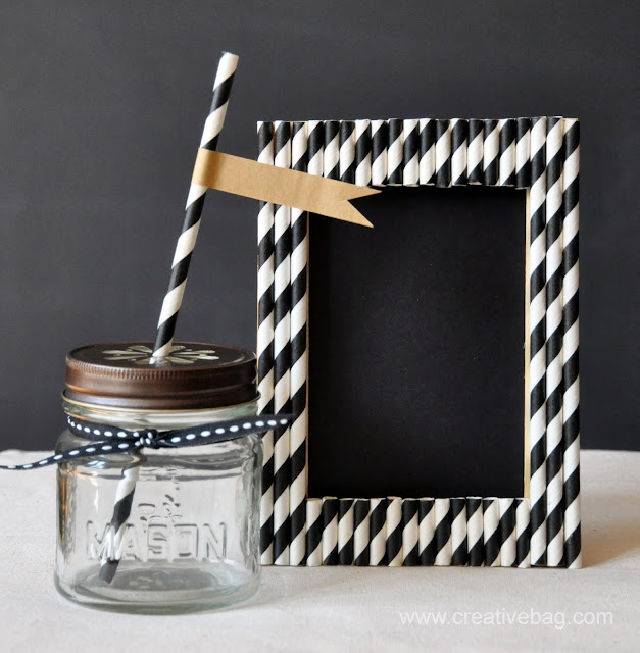 How to Make Paper Straw Frames