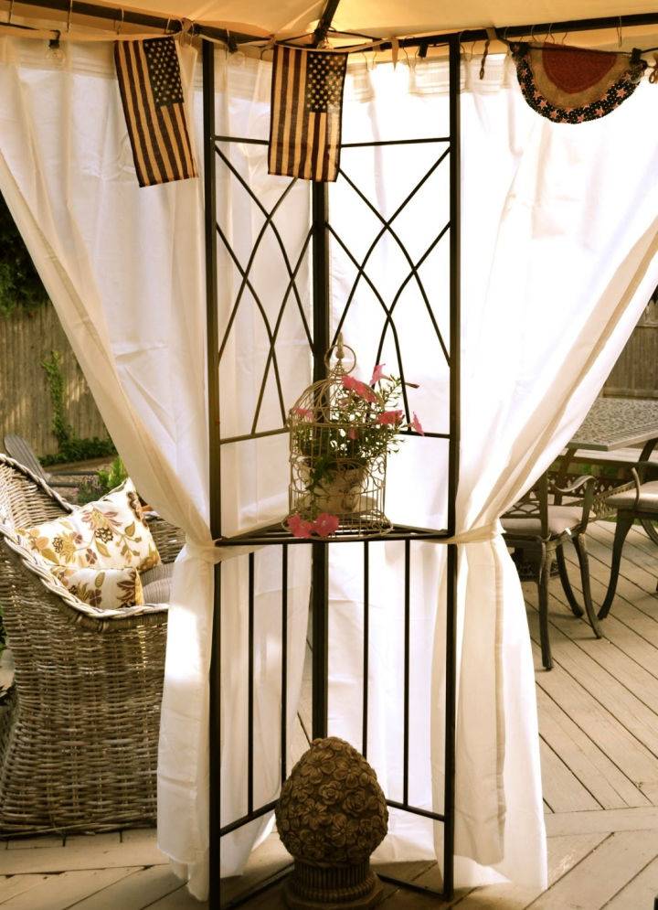 How to Make Your Own Gazebo Curtains