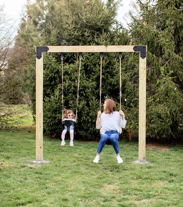 How to Make Your Own Swing Set