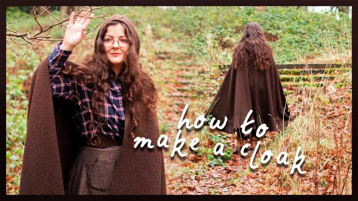 How to Make a Hobbit Cloak Cloak With Hood
