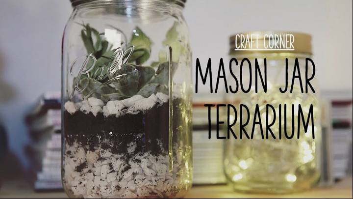 How to Make a Mason Jar Terrarium