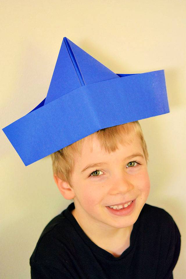 How to Make a Paper Hat Step by Step