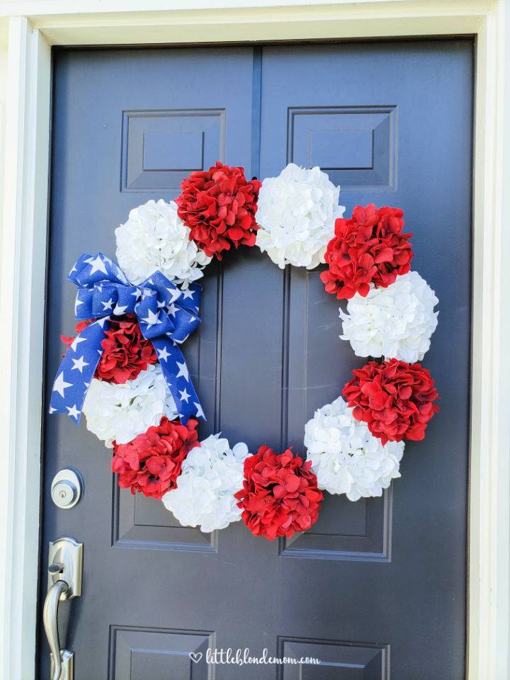 How to Make a Patriotic Wreath for Front Door