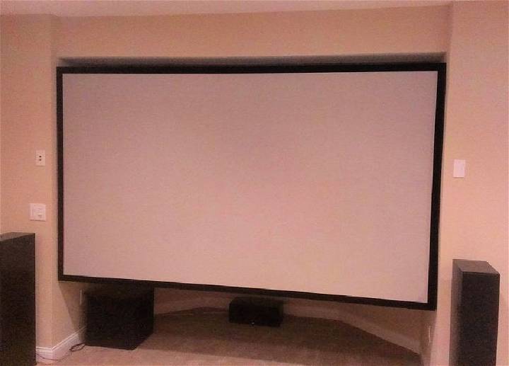 How to Make a Projector Screen