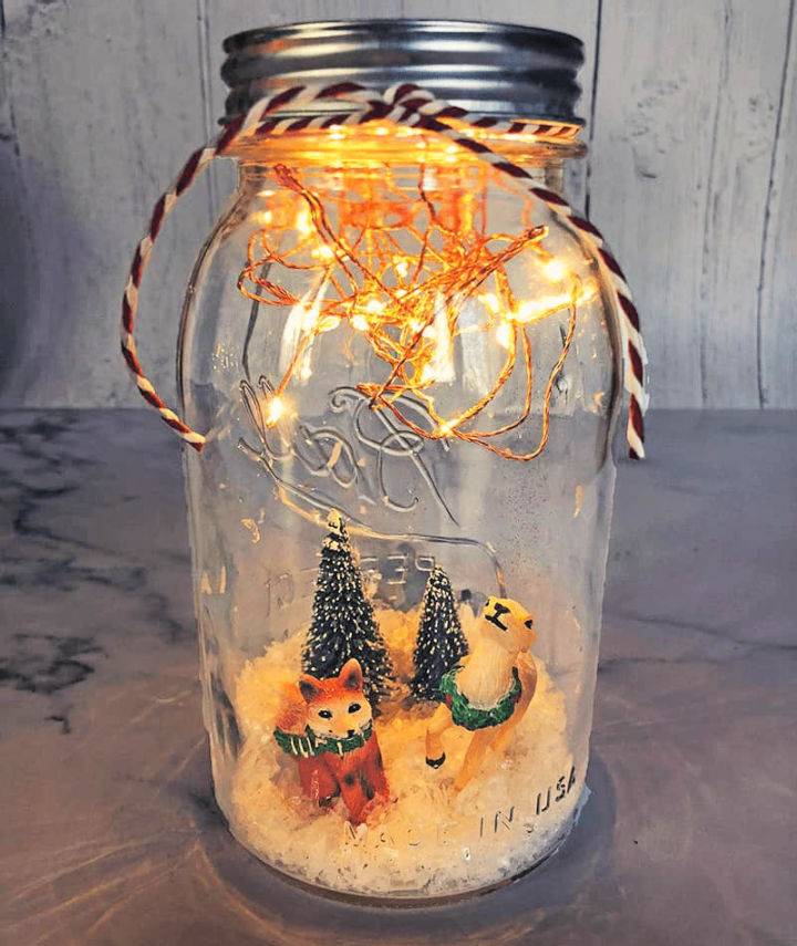 How to Make a Snow Globe With Kids