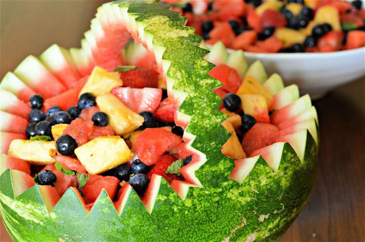 How to Make a Watermelon Basket