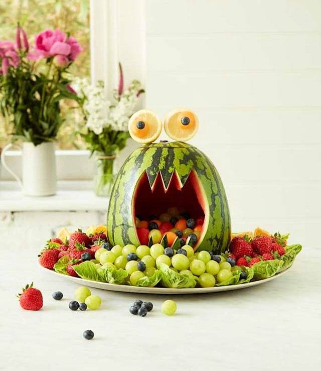 How to Make a Watermelon Monster