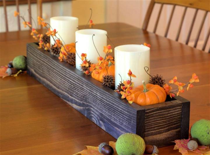 How to Make a Wooden Box Centerpiece