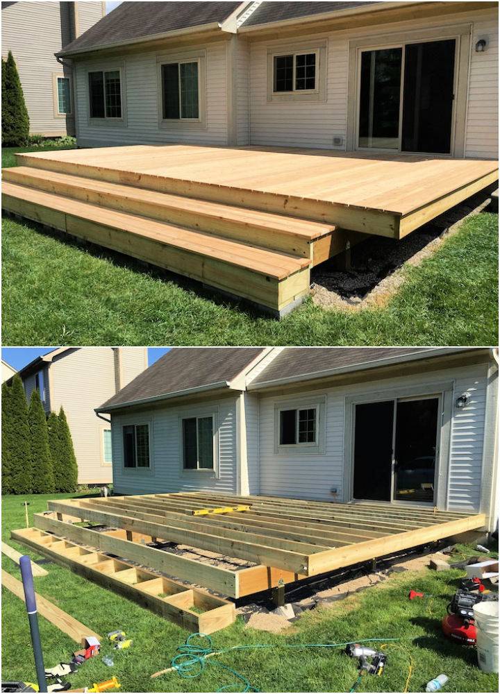 How to Make a Wooden Floating Deck