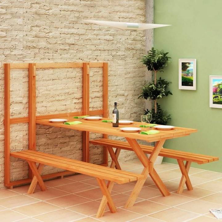How to Make a Wooden Fold up Picnic Table
