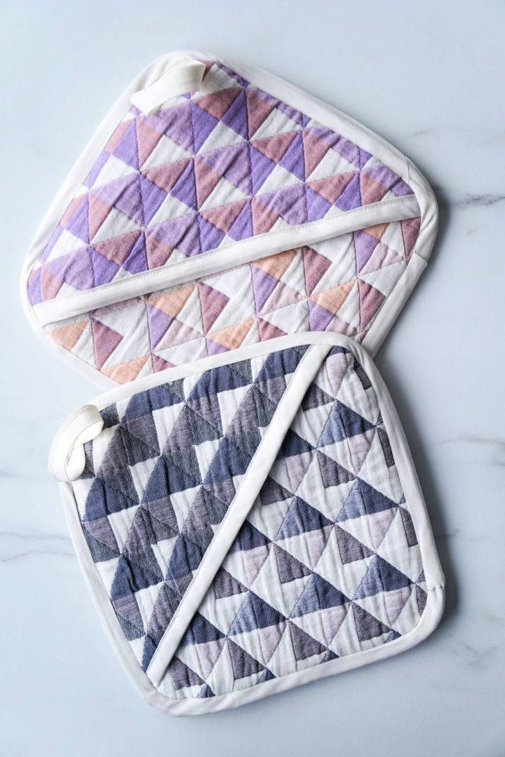 How to Sew Potholder Free Pattern