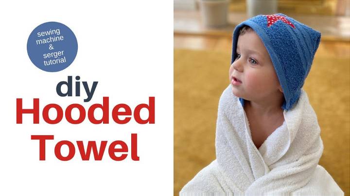 How to Sew a Hooded Towel