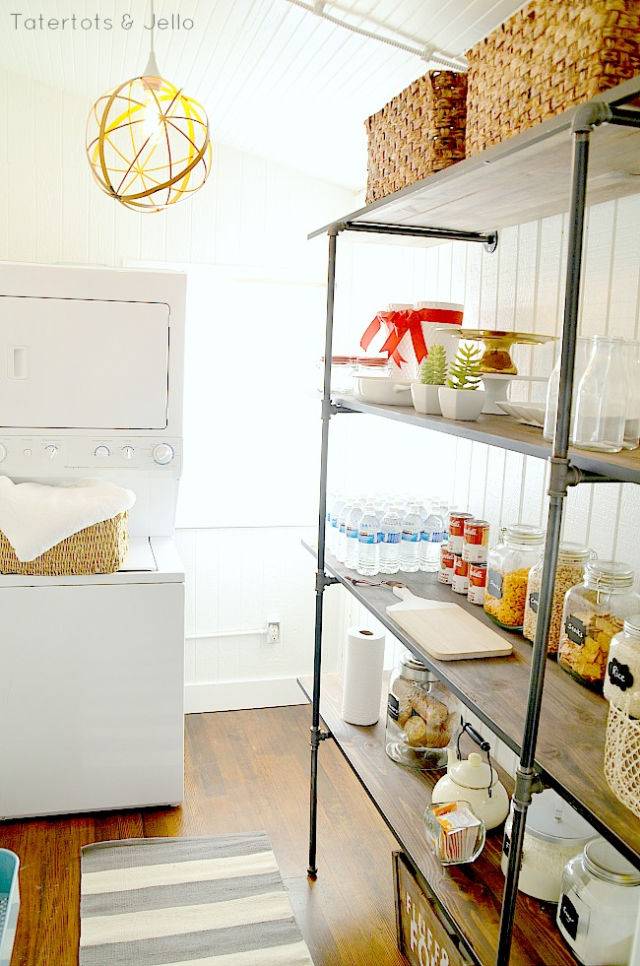 Industrial Pantry Shelving Ideas
