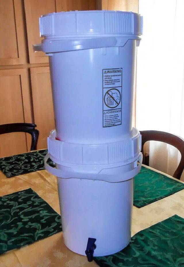 Inexpensive Water Filter Using Five Gallon Buckets