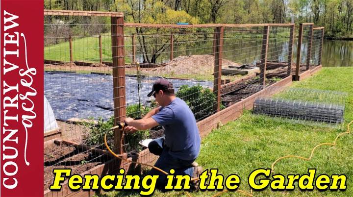 How to Install Welded Wire Fence