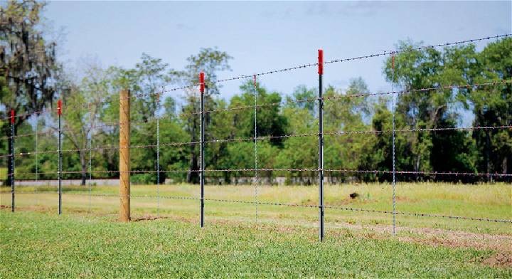 Installing Wire Fence With T Posts