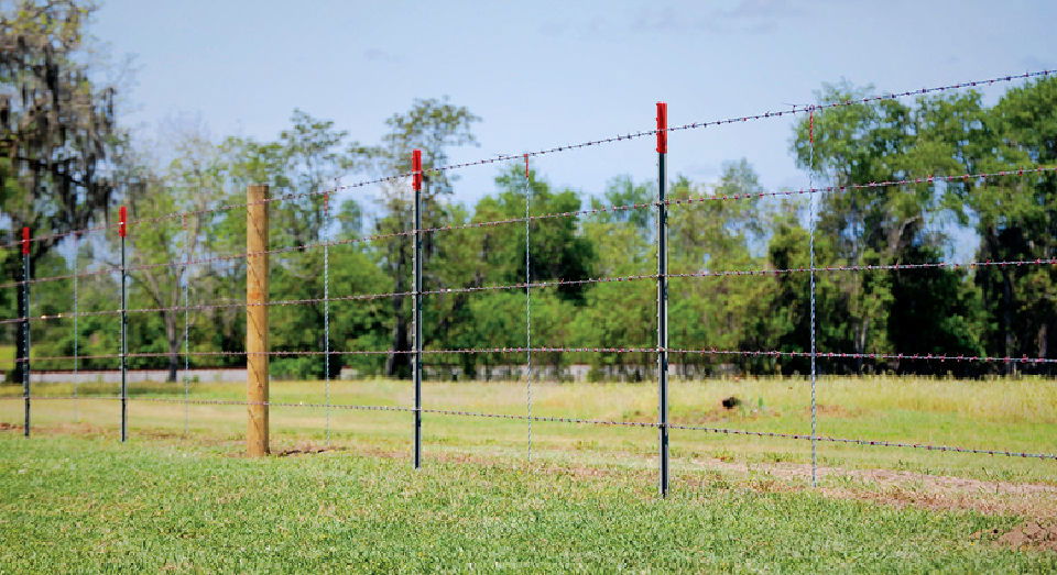 Installing Wire Fence With T Posts