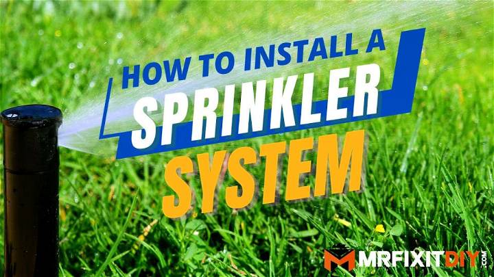 Installing Yard Sprinkler System