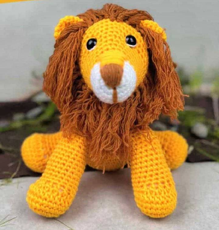 Free Crochet Levi the Lion Pattern