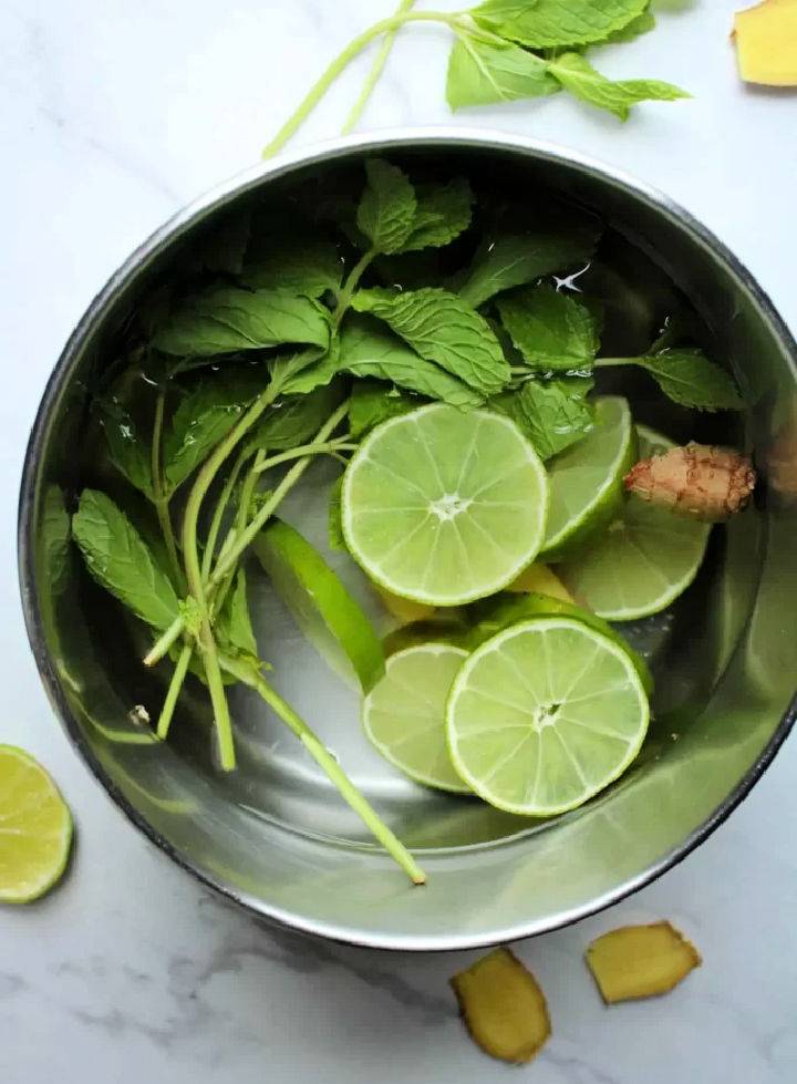 Lime Mint Ginger Potpourri Recipe