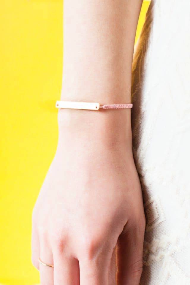 Simple Macrame Bracelet Tutorial