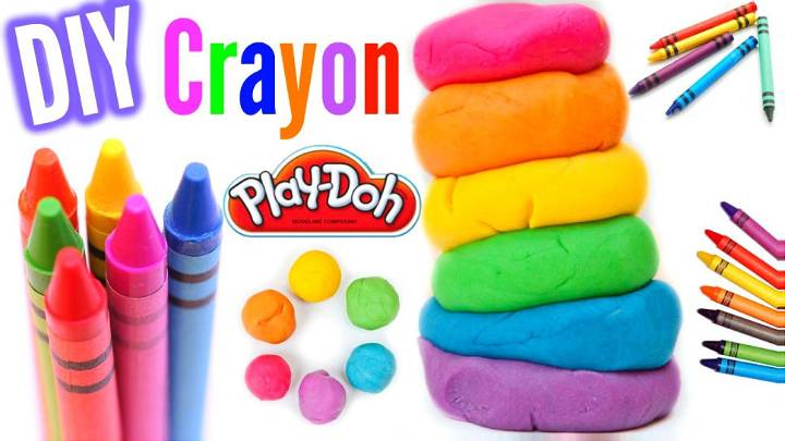 Make Play Dough Out of Crayons