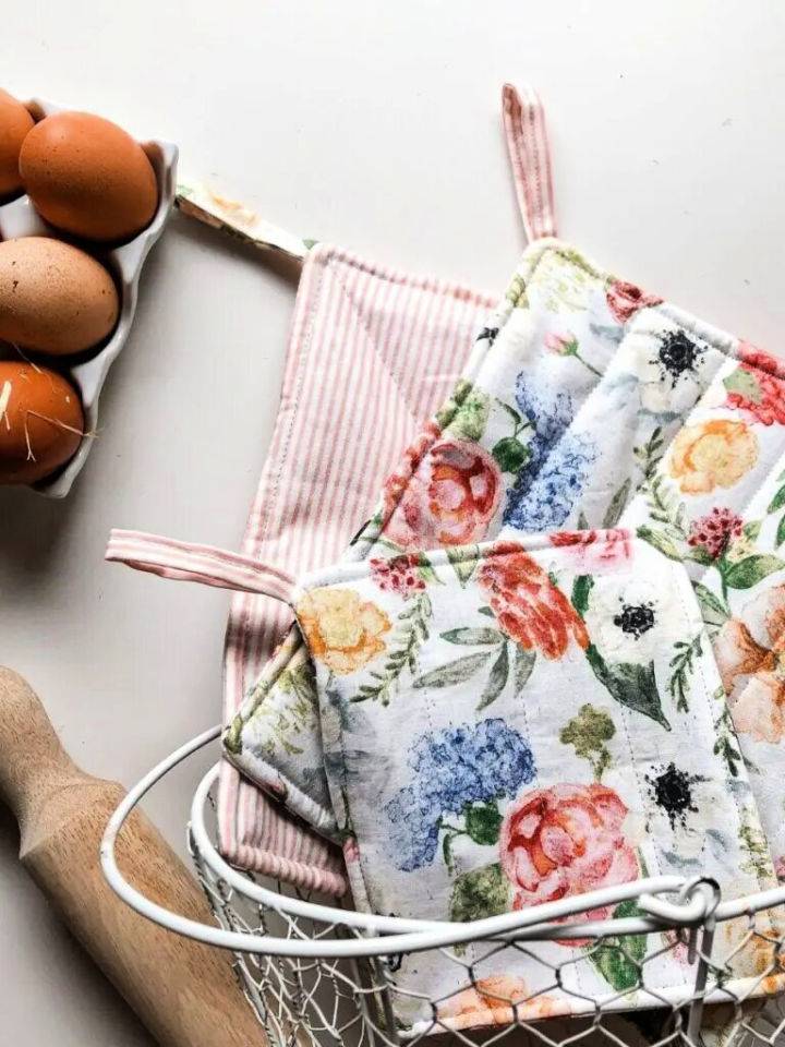 Make Pot Holders With No Pattern