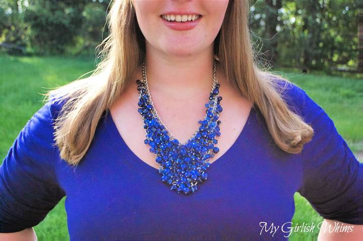 Make Your Own Bead Cluster Web Necklace
