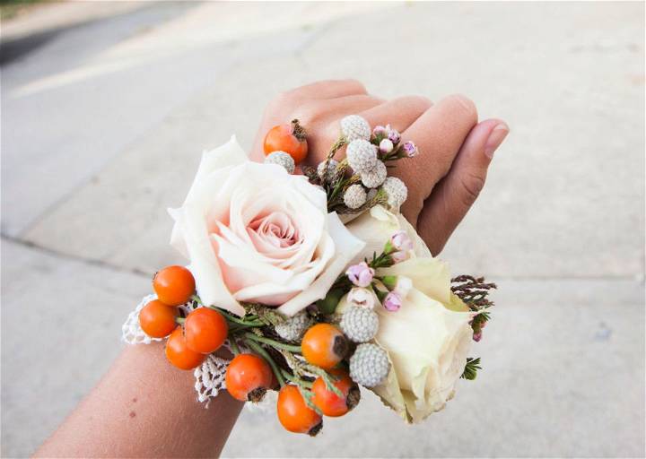 Make Your Own Bride Corsage