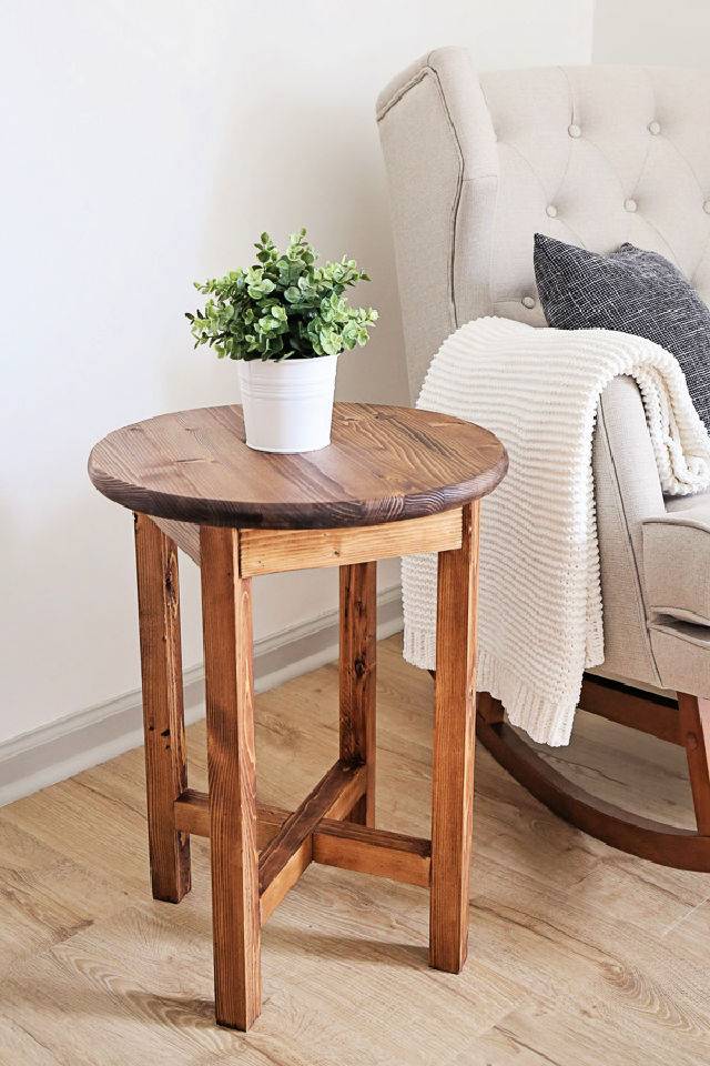 How to Make Your Own End Table