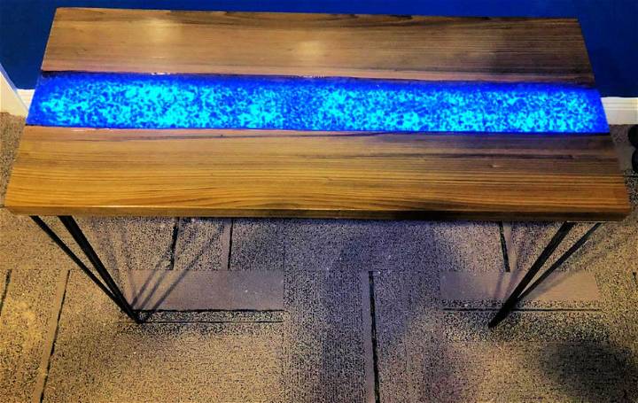 Make Your Own Epoxy River Glow Table