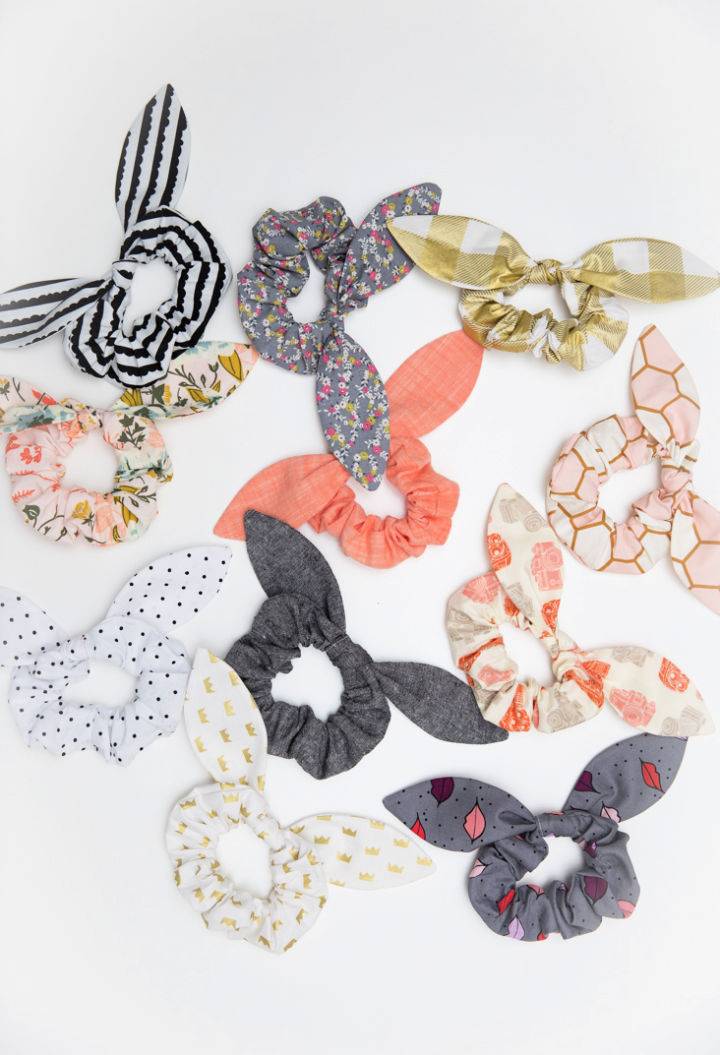 Make Your Own Knot Scrunchie
