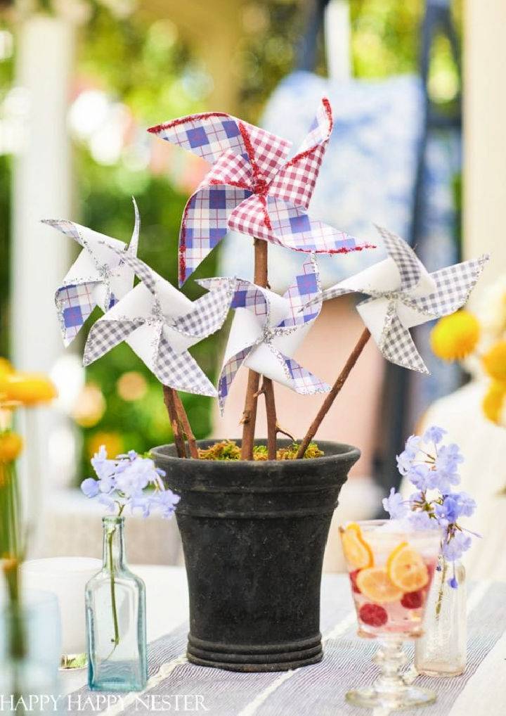 Make Your Own Paper Pinwheel at Home