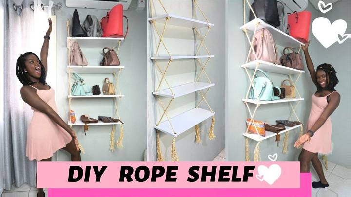 Make Your Own Rope Shelf