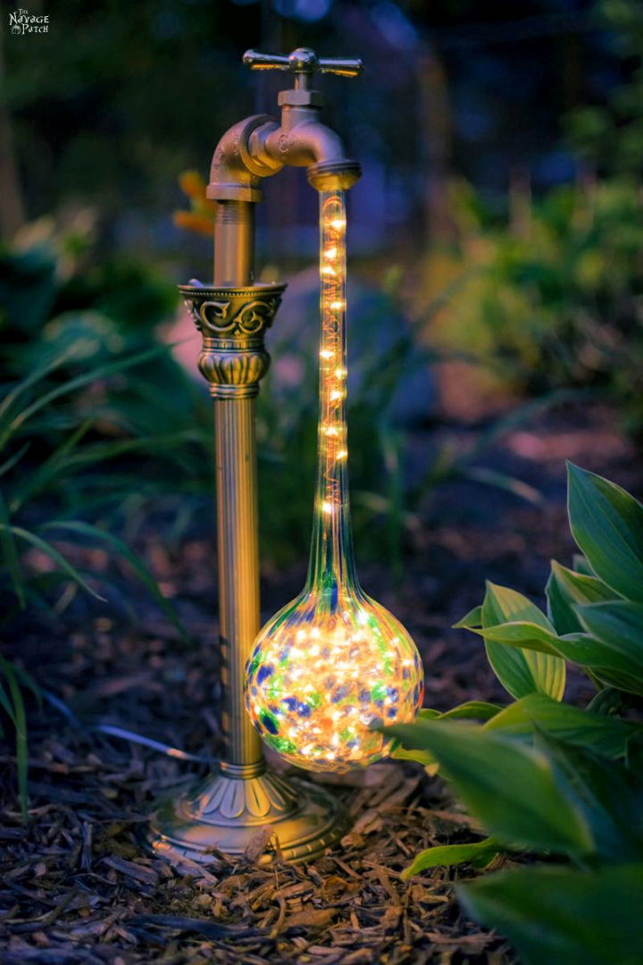 Make Your Own Waterdrop Solar Lights