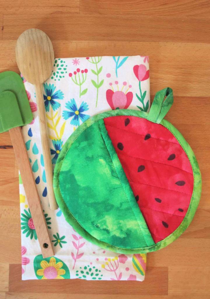 Make Your Own Watermelon Potholder