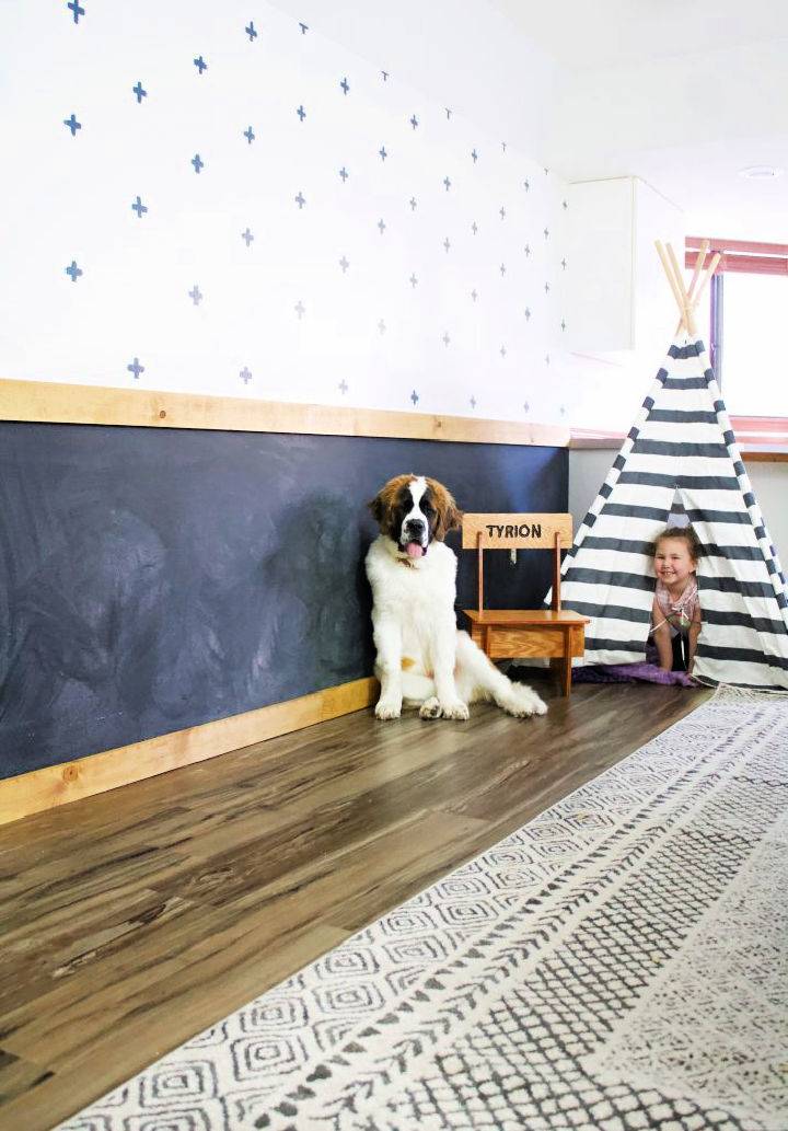 Make a Chalkboard Wall With Step by Step Instructions
