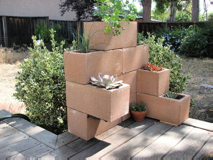 Make a Cinder Block Garden - Step by Step