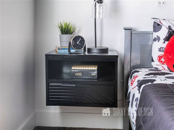 How to Make a Floating Nightstand With a Modern Vibe
