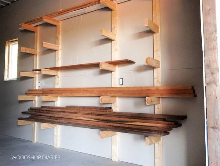 Make a Lumber Rack With Step by Step Instructions