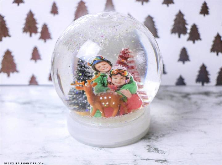 Make a Snow Globe With a Picture
